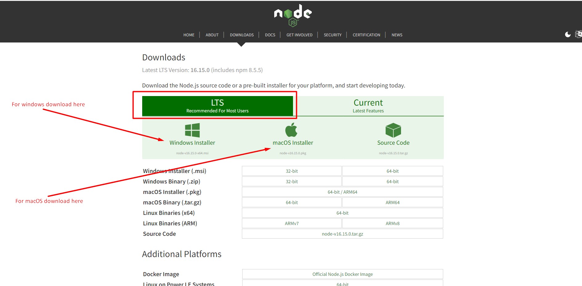 Application Dashboard