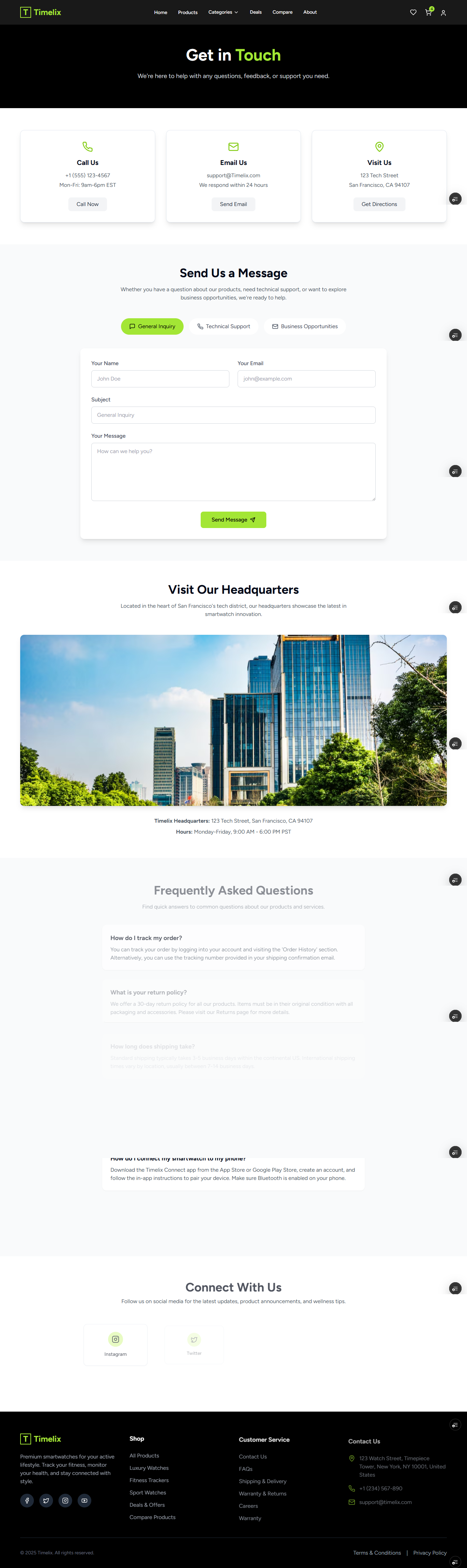 Contact Page